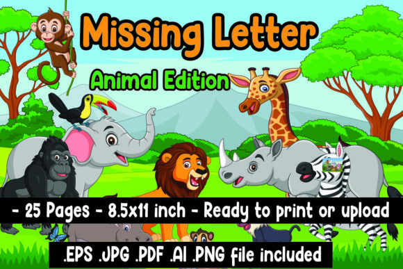 Download Missing Letter - Animal Edition for Kids - Premium Resources