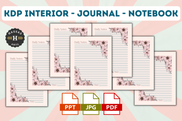 Download KDP Interior , Daily Notes Papers - Premium Resources