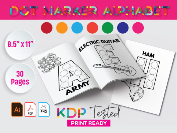 Download Dot Marker ABC Alphabet Activity Book - Alphabet activity book Collection