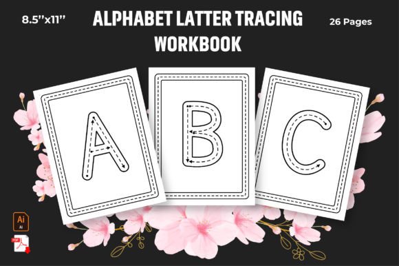 Download Alphabet Tracing Workbook - KDP Interior - Premium Resources