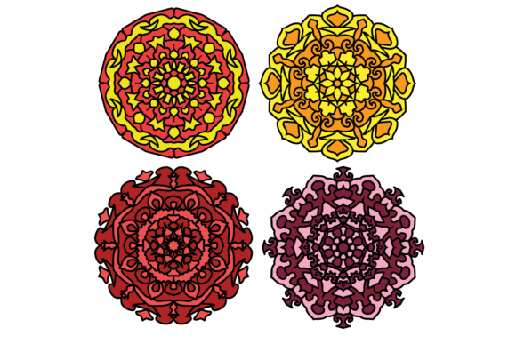 Download Mandala Flower Colorful - Colorful Collection