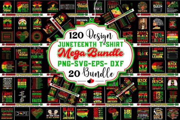 Download Juneteenth Day Mega Bundle - Mega bundle Collection